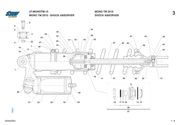 Støddæmper 2T-MONO TM-15